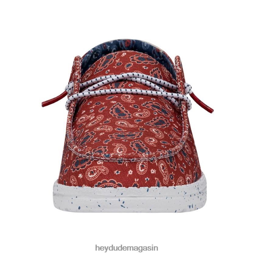 Hey Dude Hommes Wendy patriotique bandana américain chaussures DT40T416