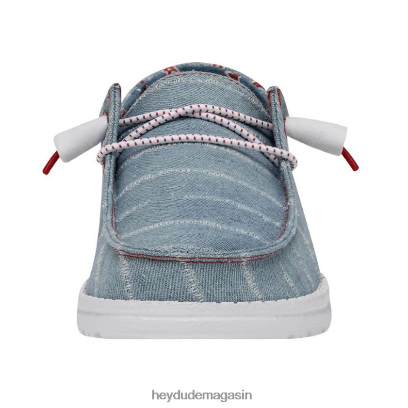 Hey Dude Hommes Wendy patriotique étoile en jean chaussures DT40T4213