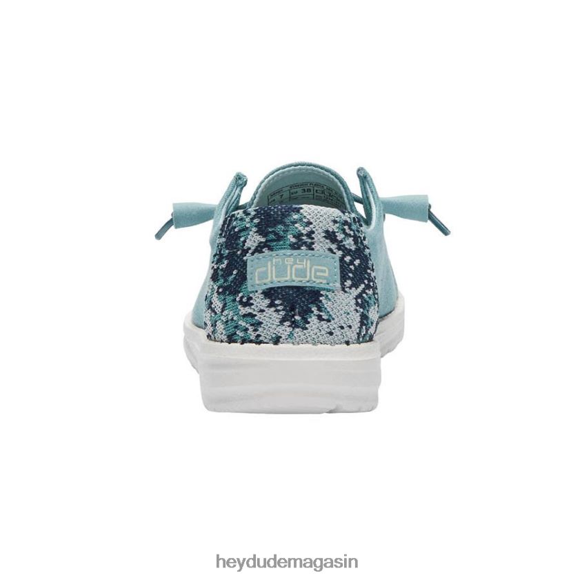 Hey Dude Hommes Wendy polaire extensible mer bleue chaussures DT40T4186
