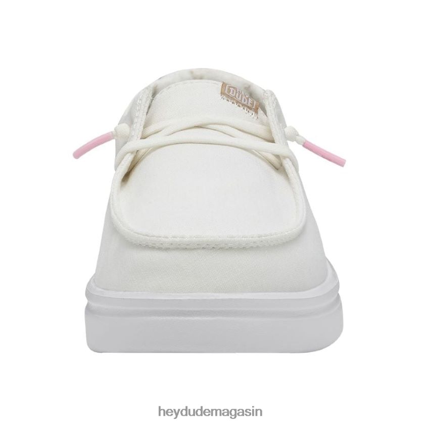 Hey Dude Hommes Wendy se lève éclat blanc chaussures DT40T4180