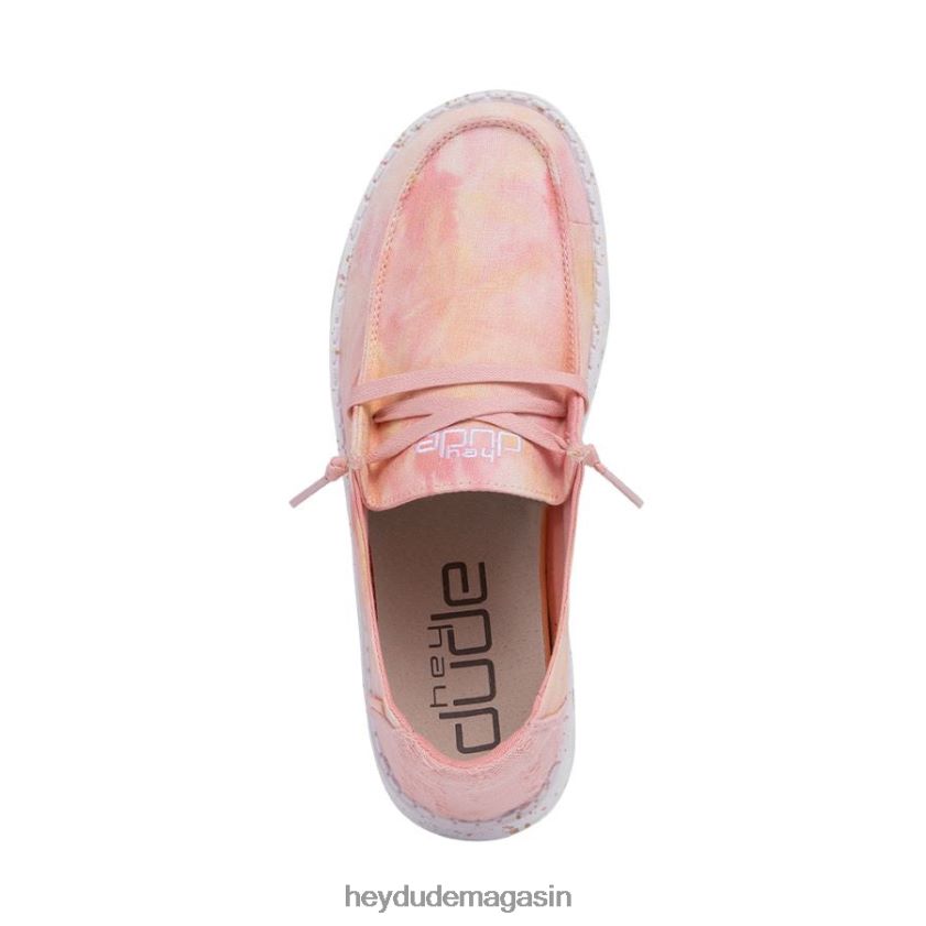 Hey Dude Hommes Wendy tie-dye ombre de citron chaussures DT40T479