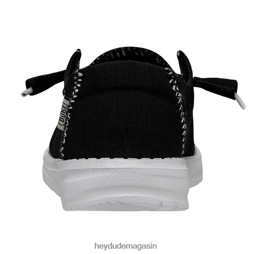 Hey Dude Hommes couverture bohème Wendy sion noir chaussures DT40T4170