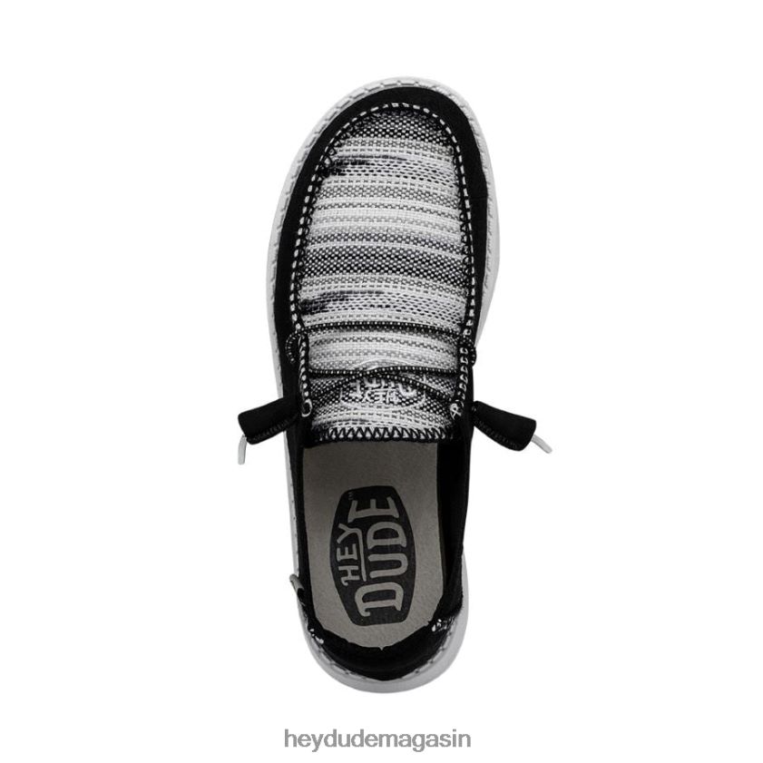 Hey Dude Hommes couverture bohème Wendy sion noir chaussures DT40T4170