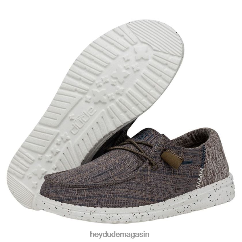 Hey Dude Hommes couverture flammée wendy funk nuage de poussière chaussures DT40T4120