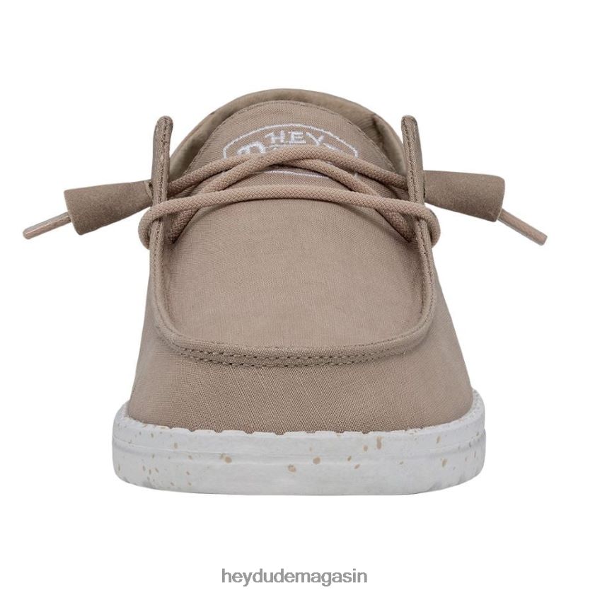 Hey Dude Hommes toile flammée Wendy bronzer chaussures DT40T429