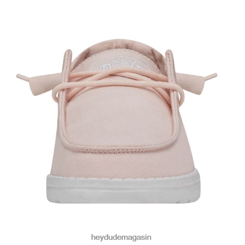 Hey Dude Hommes toile flammée Wendy rose chaussures DT40T432